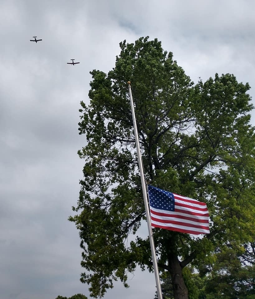 Commemorative Air Force Flyover